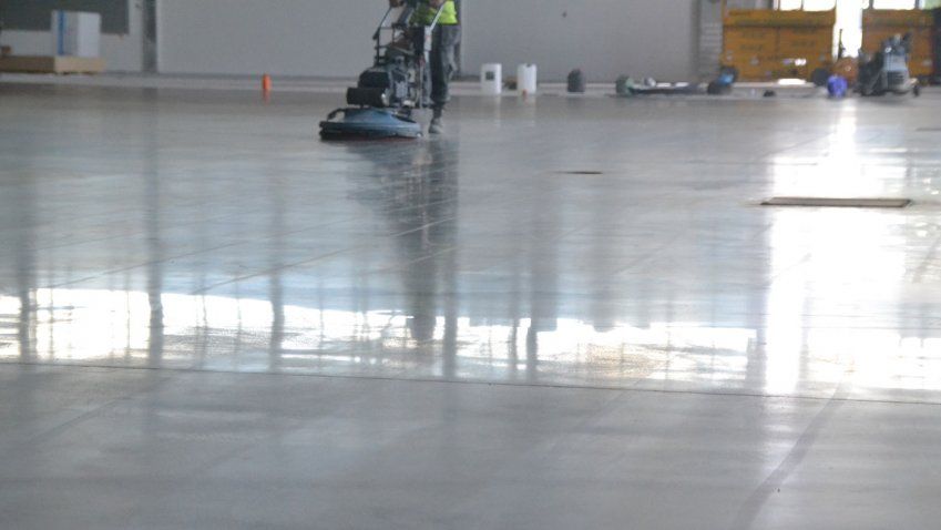 pavimentos de hormigón cristalizado en valladolid