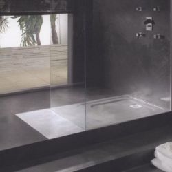 Plato de ducha microcemento en Valladolid