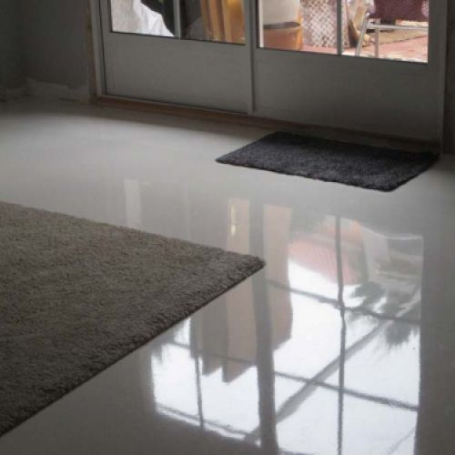 Pavimentos de resina