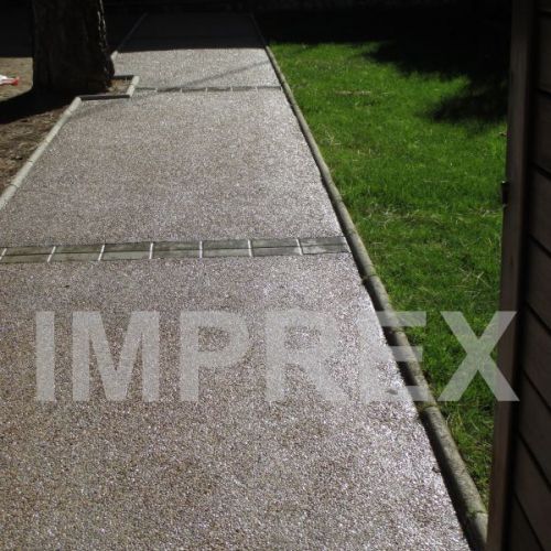 Pavimentos de árido visto