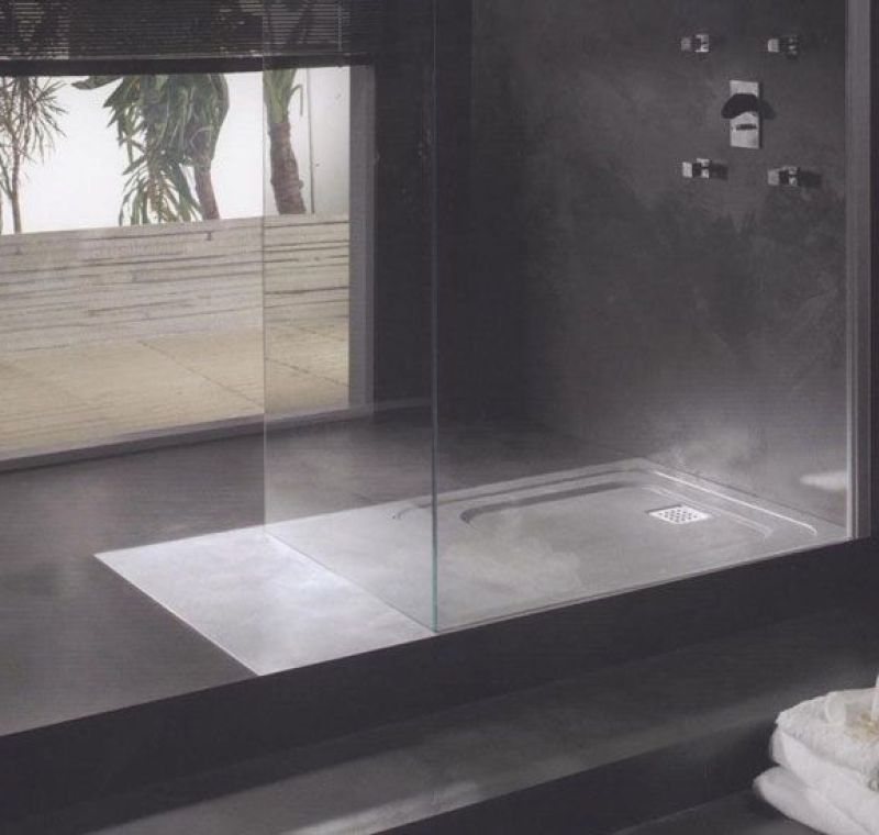 Plato de ducha microcemento en Valladolid