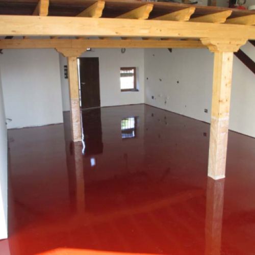 Pavimentos de resina