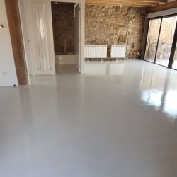 Pavimento de microcemento