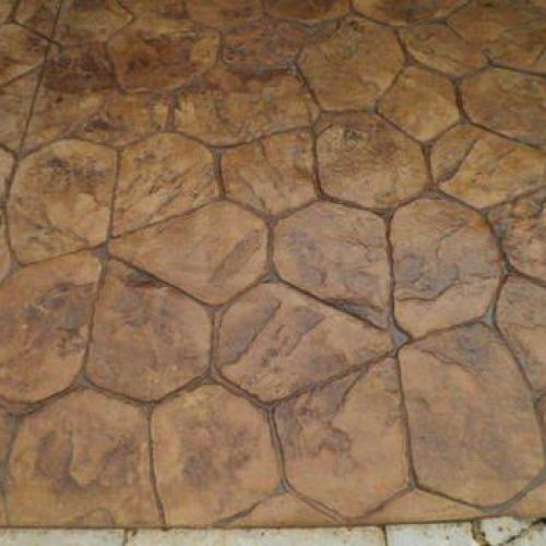 Pavimentos de hormigón impreso