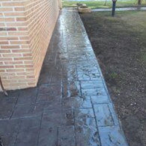 Pavimentos de hormigón impreso