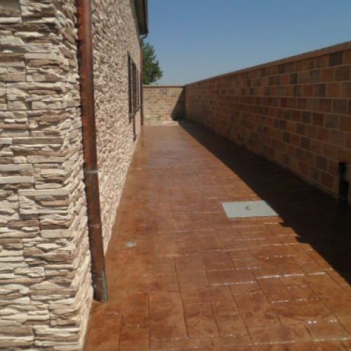 Pavimentos de hormigón impreso