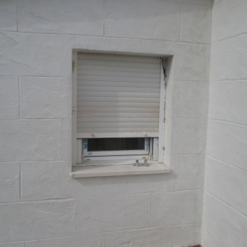 Pavimento impreso vertical