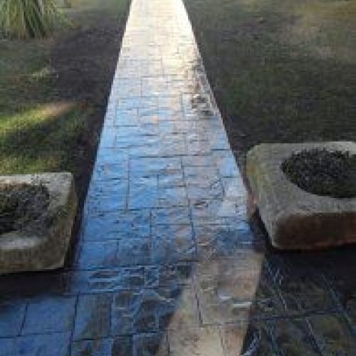 Pavimentos de hormigón impreso