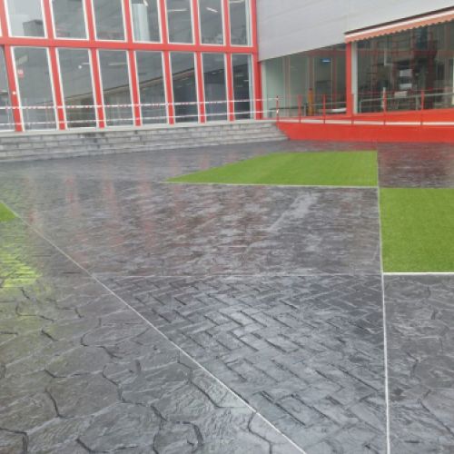 Pavimentos de hormigón impreso