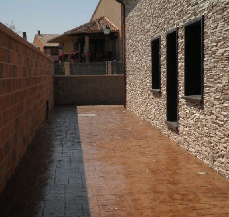 Pavimentos de hormigón impreso