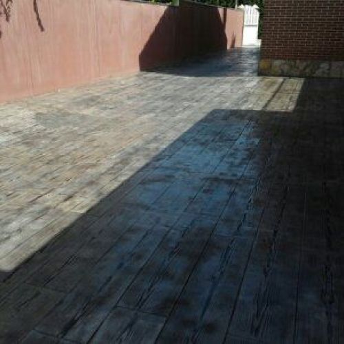 Pavimentos de hormigón impreso