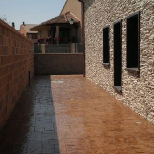 Pavimentos de hormigón impreso