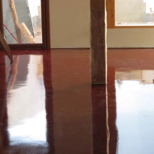 Pavimentos de resina