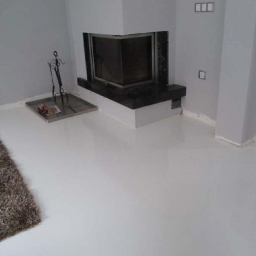 Pavimentos de resina