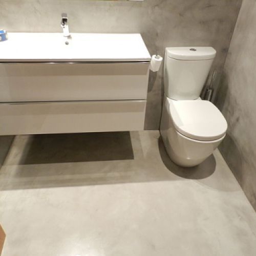 Reforma Baño microcemento en Valladolid