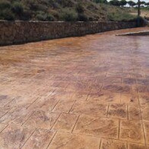 Pavimentos de hormigón impreso