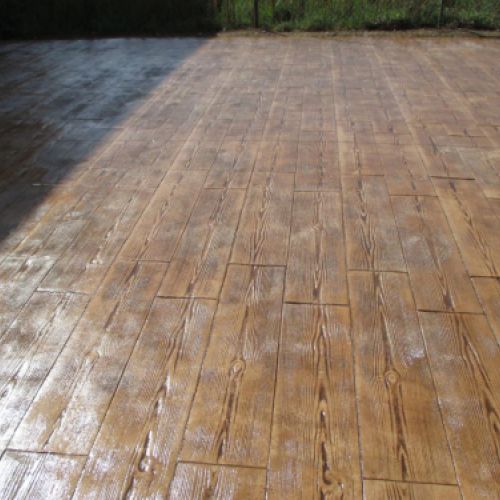 Pavimentos de hormigón impreso