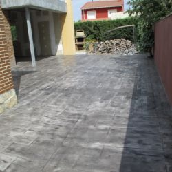 Pavimento impreso de 1cm