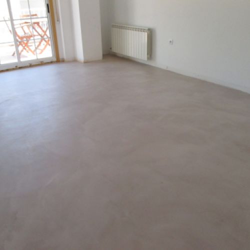 Pavimento de microcemento