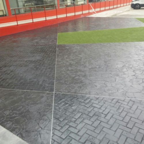 Pavimentos de hormigón impreso